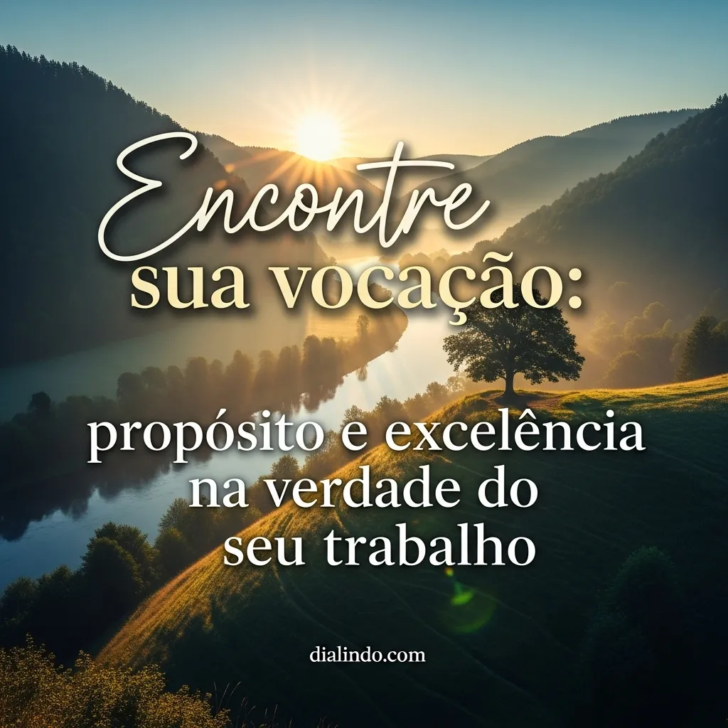 Vocação: Verdade e Excelência