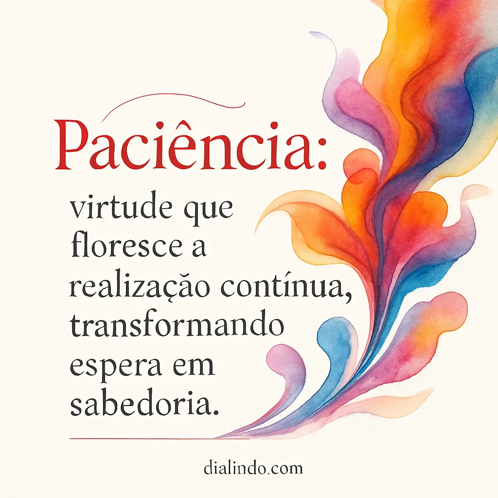 Sabedoria Florescendo na Espera