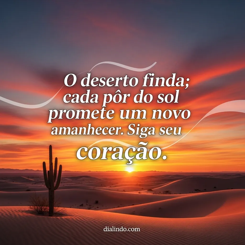 Amanhecer Além do Deserto