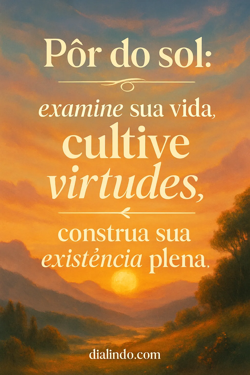 Sol Poente, Vida Florescente