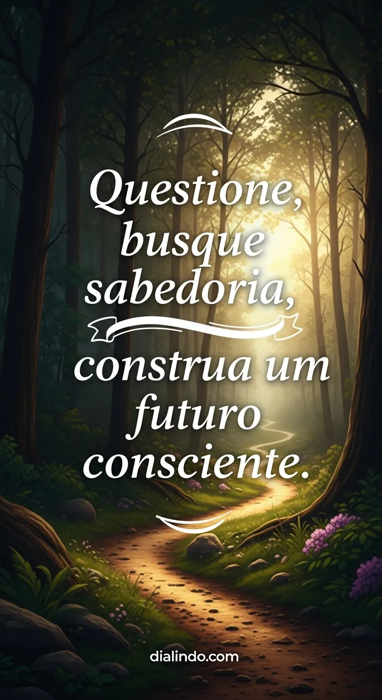 Sabedoria Consciente: Futuro Criado
