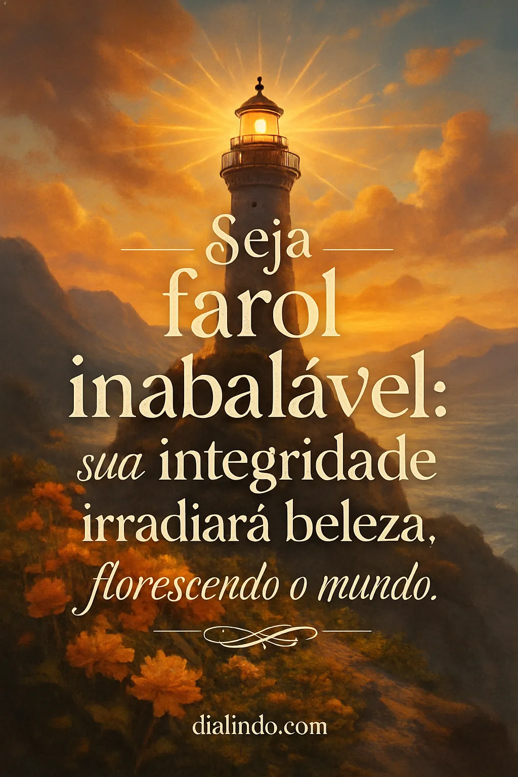 Integridade: Luz Inabalável