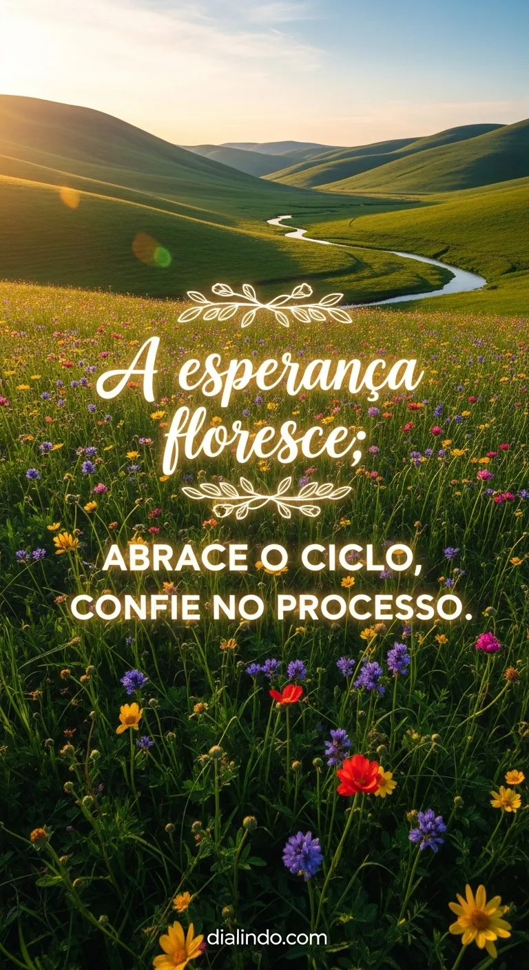 Florescimento da Confiança