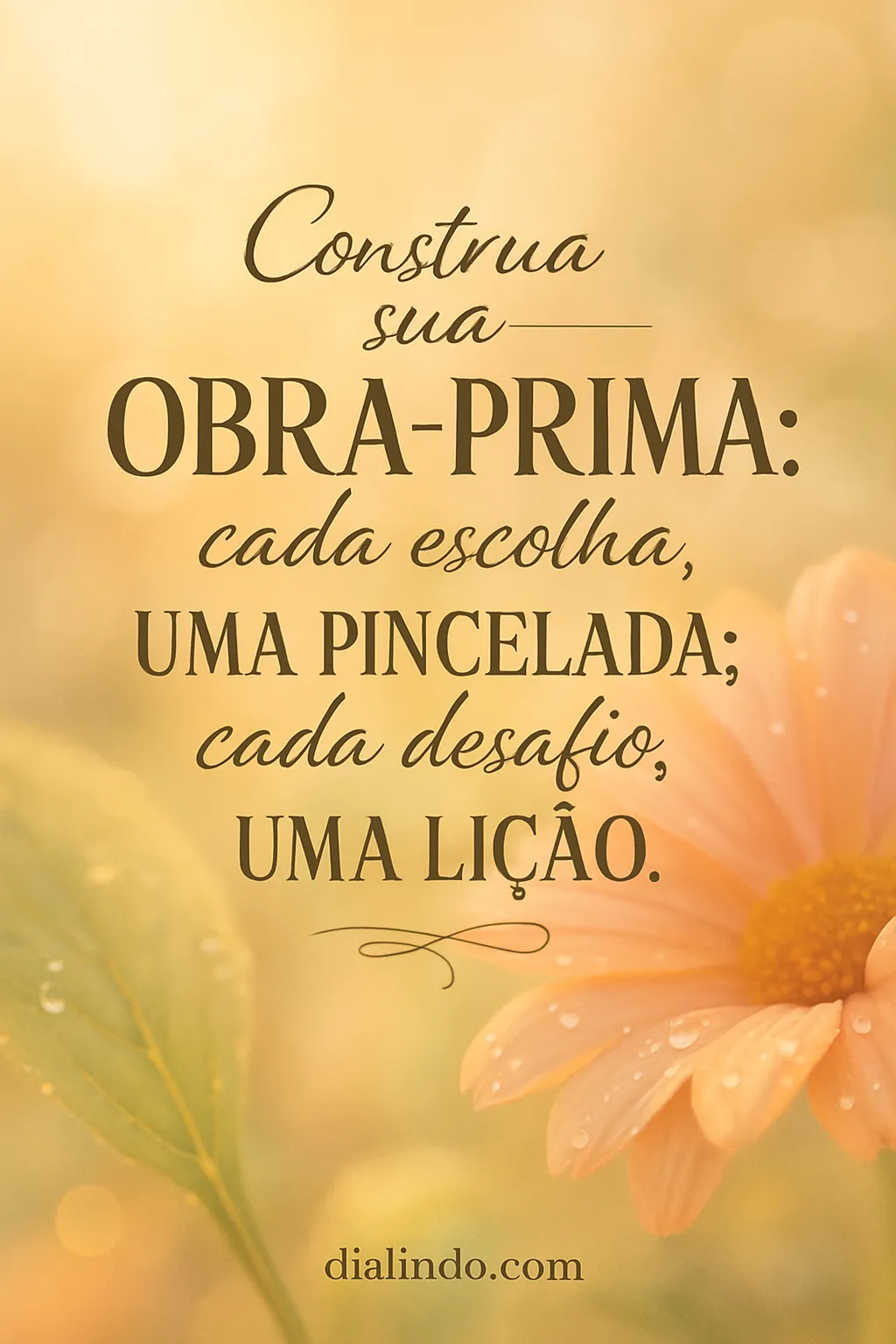 Sua Obra-Prima Em Cores