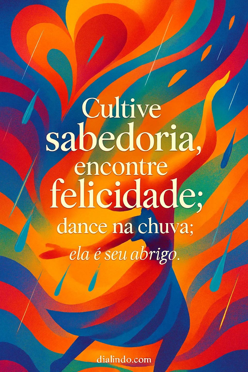 Sabedoria, Chuva e Felicidade
