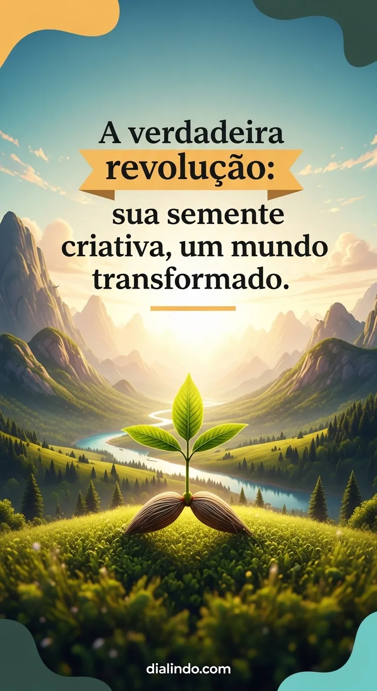 Semente Criativa: Mundo Novo