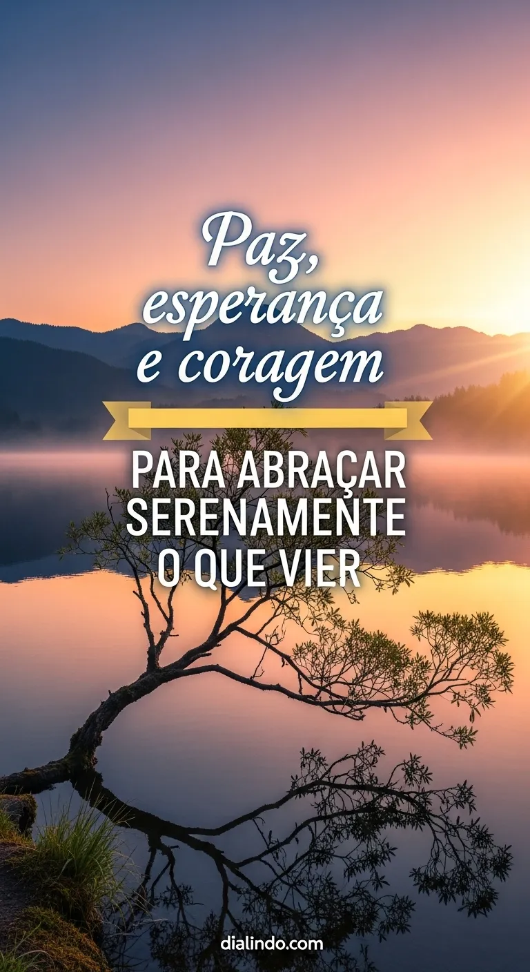 Serenidade Ante o Incerto