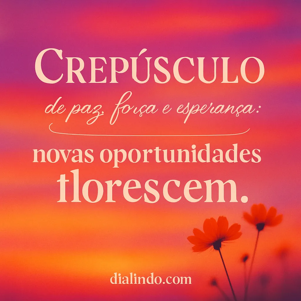 Amanhecer Vibrante de Esperança