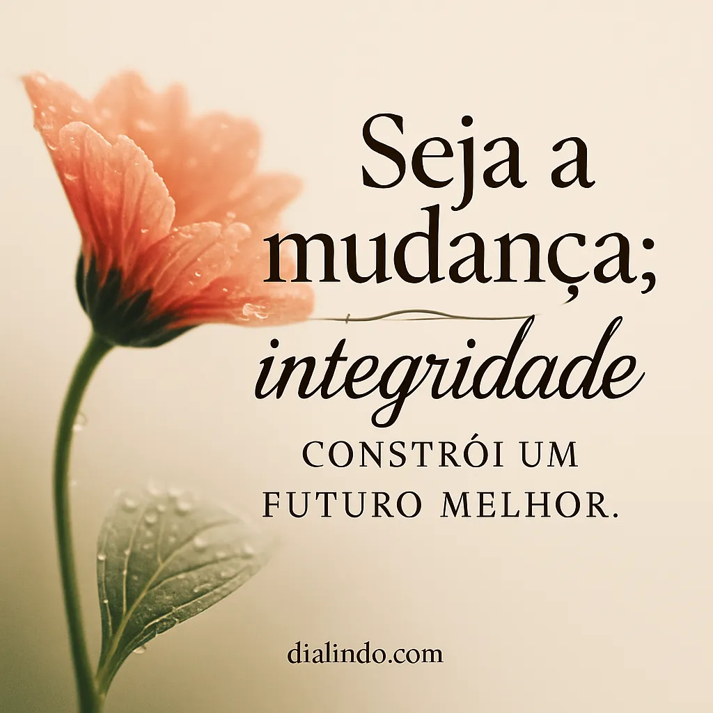 Integridade: Futuro Construído