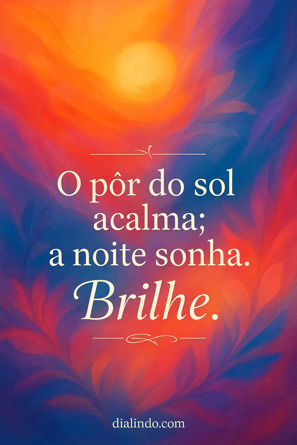 Brilhe na Serenidade Noturna