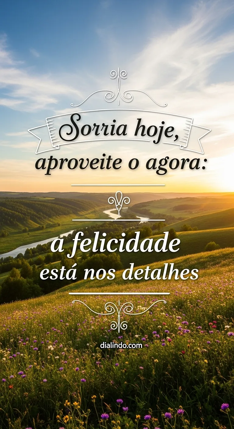 Felicidade em Detalhes