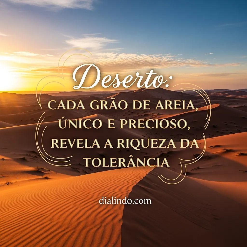 Areia: Tolerância Infinita