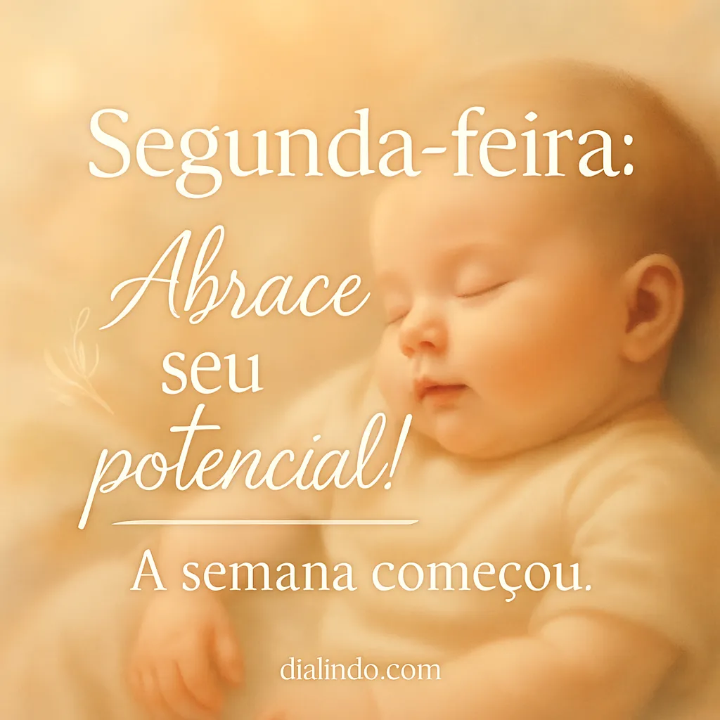 Segunda-feira: Desperte o seu poder