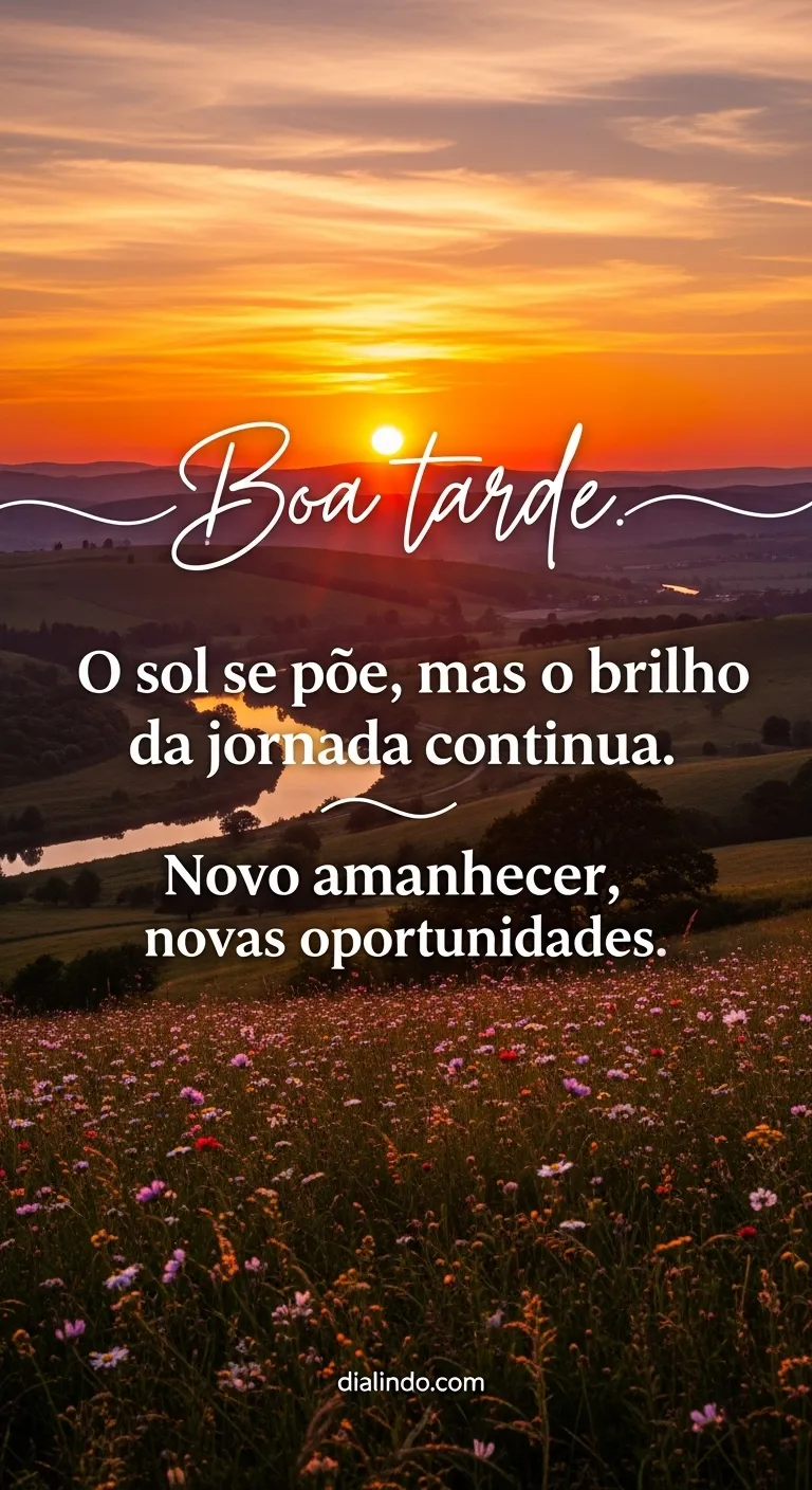 Pôr do Sol, Brilho Persistente