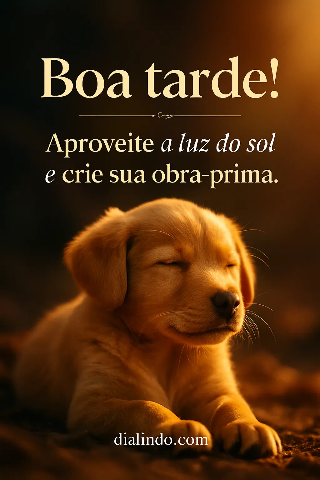 Sol, Obra-Prima, Crie