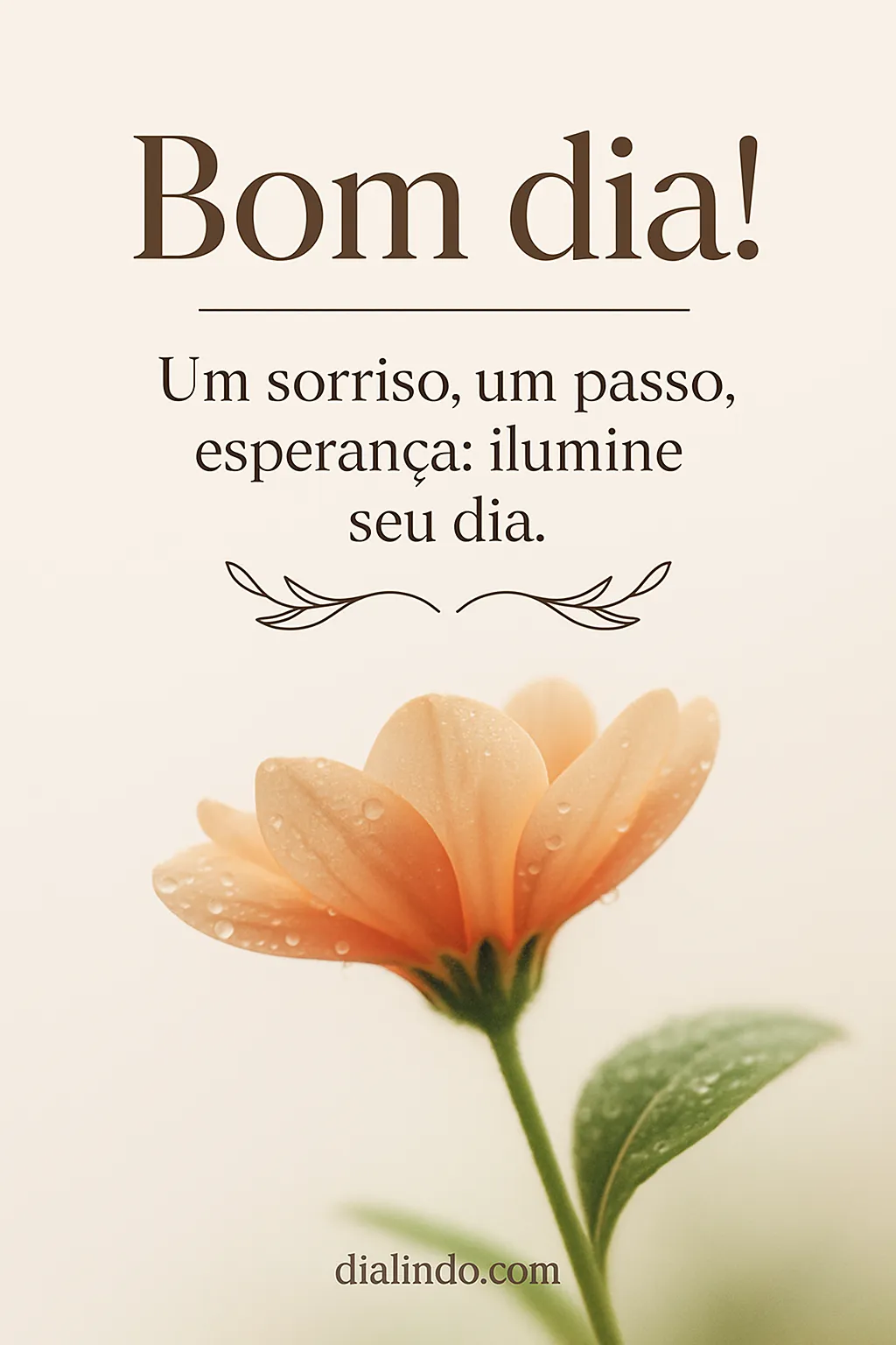 Um Passo, Uma Esperança