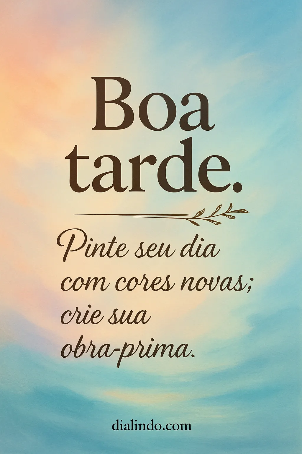 Sua Obra-Prima Diária