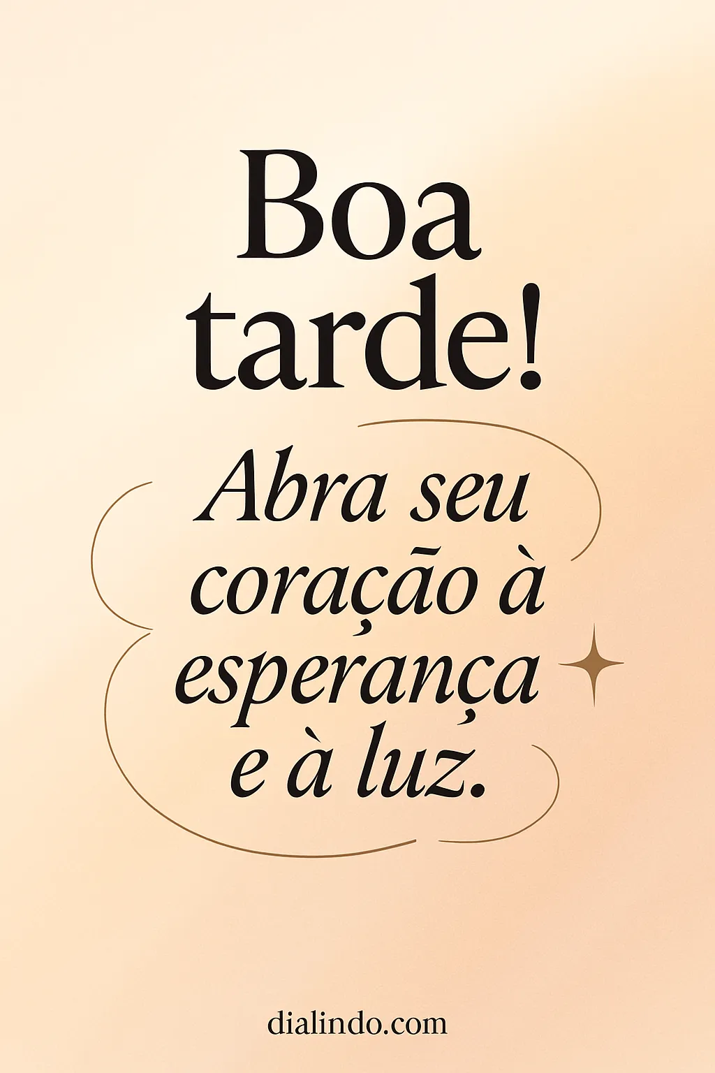 Luz na Esperança do Coração