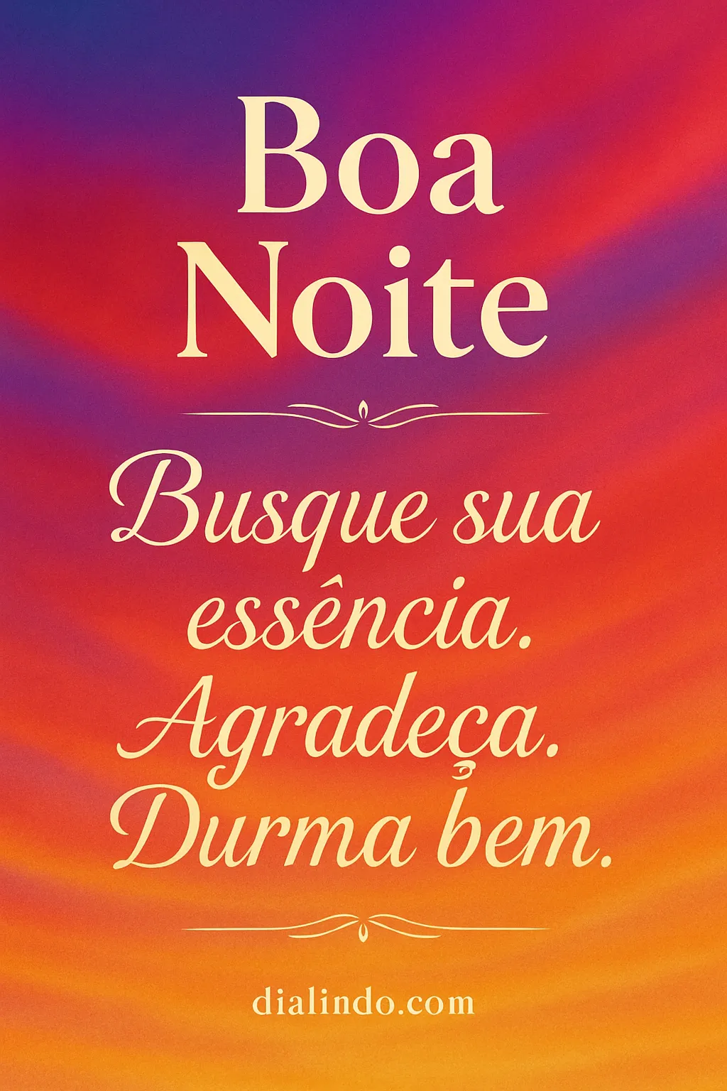 Essência, Gratidão, Sono Reparador