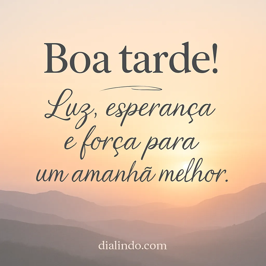 Amanhecer de Esperança