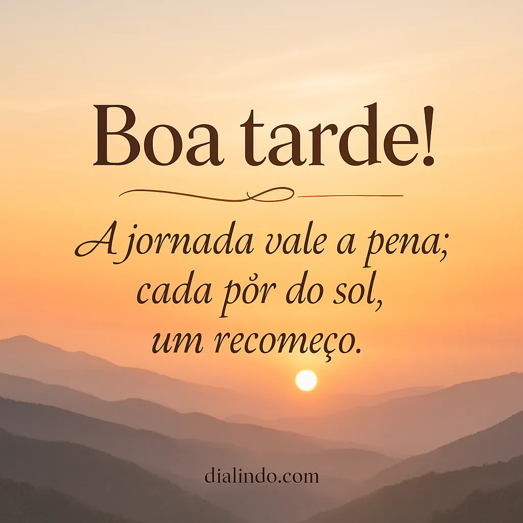 Pôr do Sol, Novo Começo