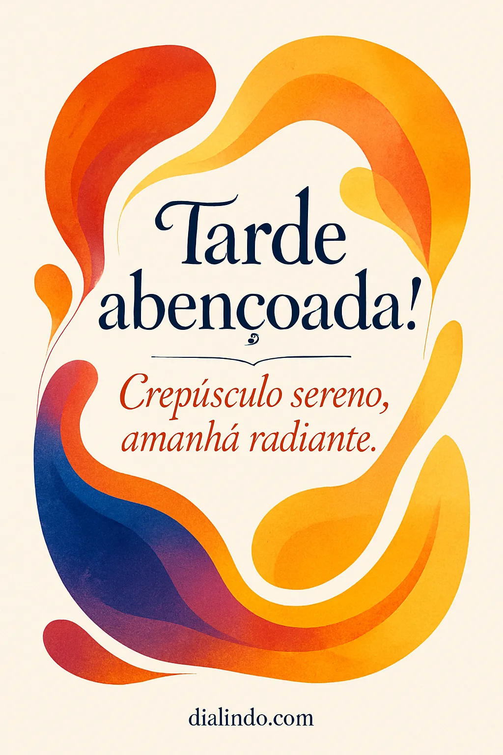 Crepúsculo Sereno, Amanhecer Radiante