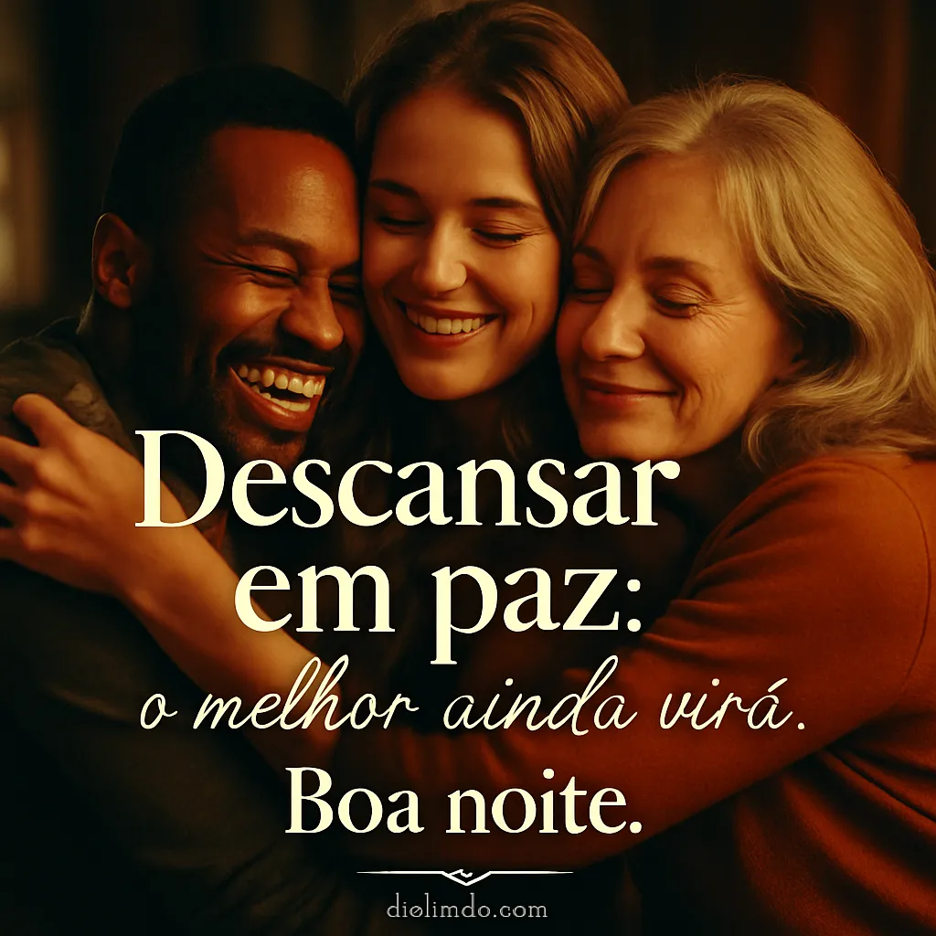 Paz serena, futuro brilhante