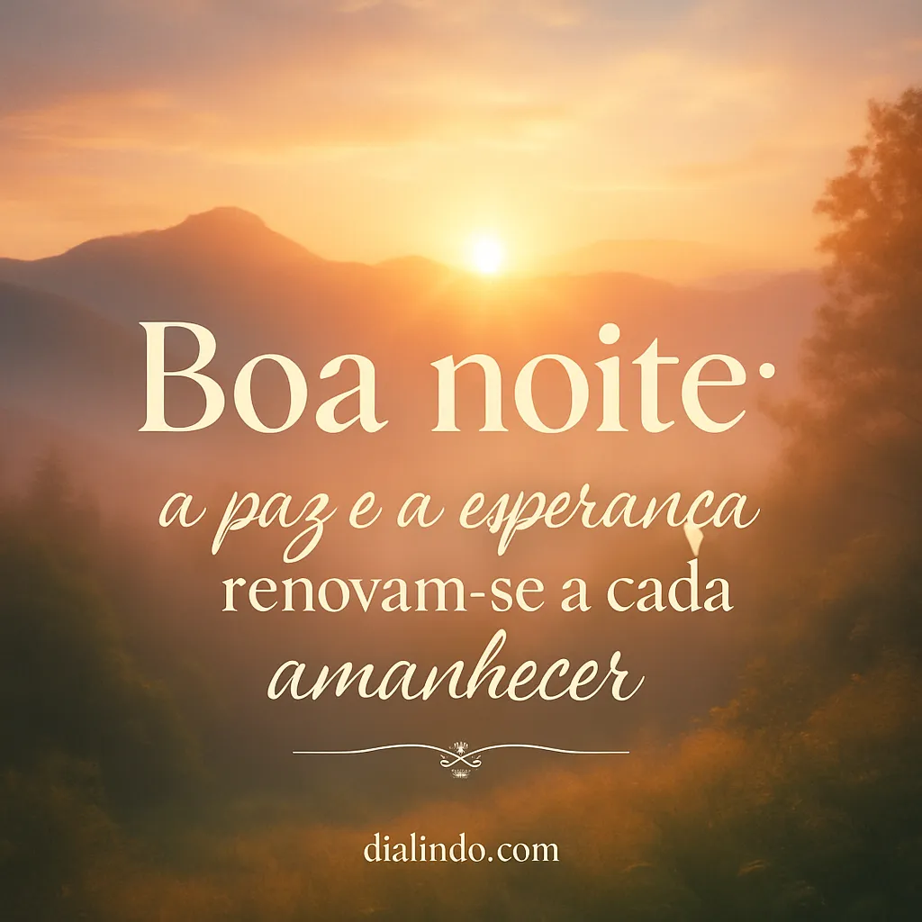 Amanhecer da Paz Esperança