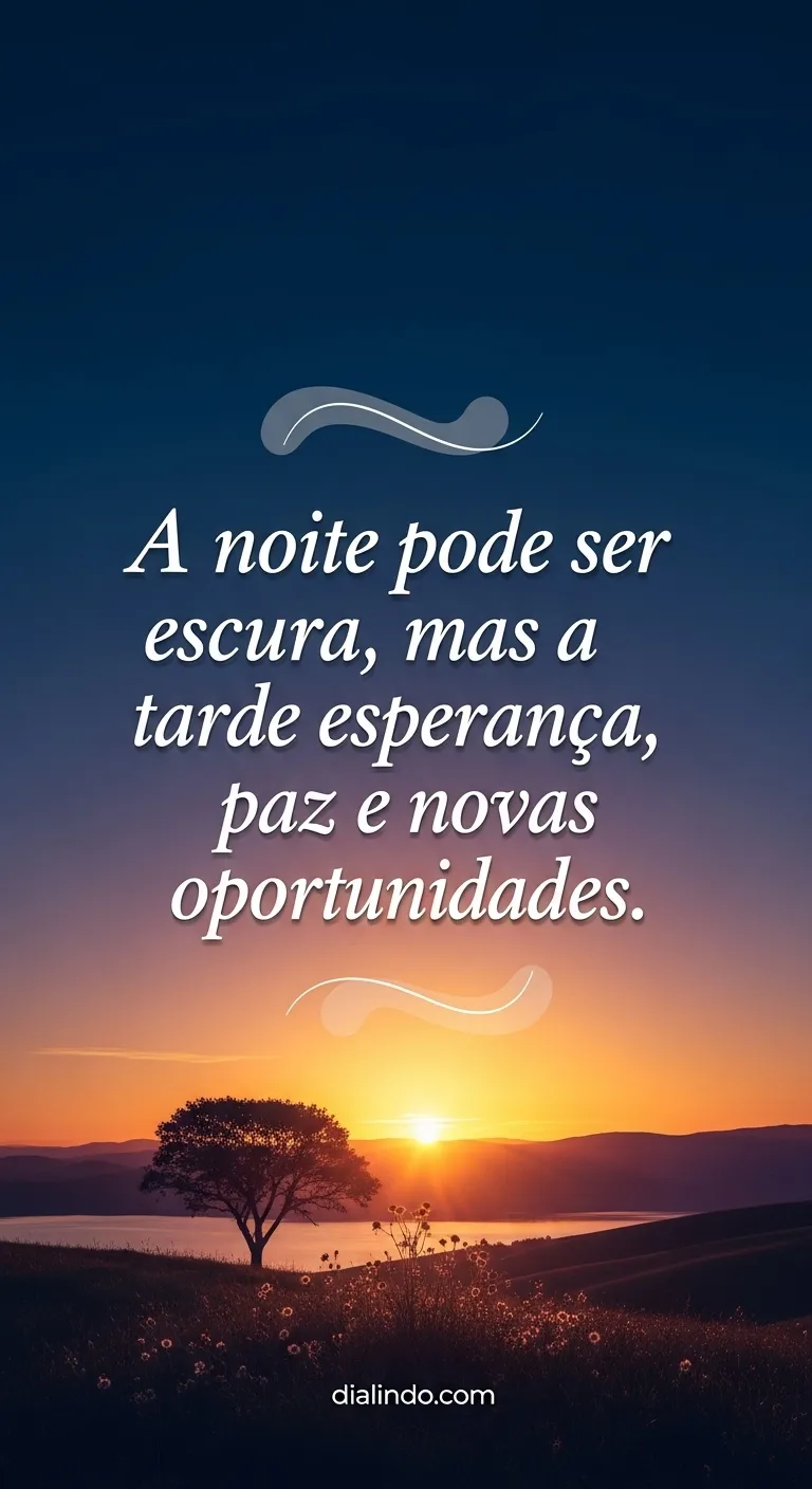 Crepúsculo de Novas Alvoradas