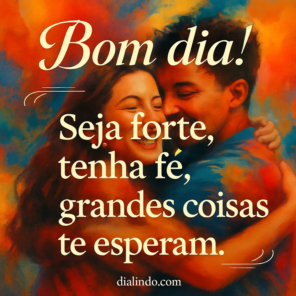 Fé, Força: Grandes Coisas