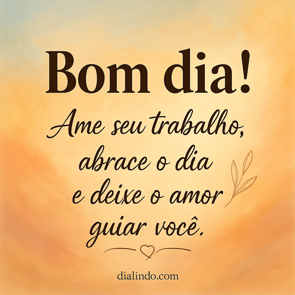 Amor no Trabalho Diário