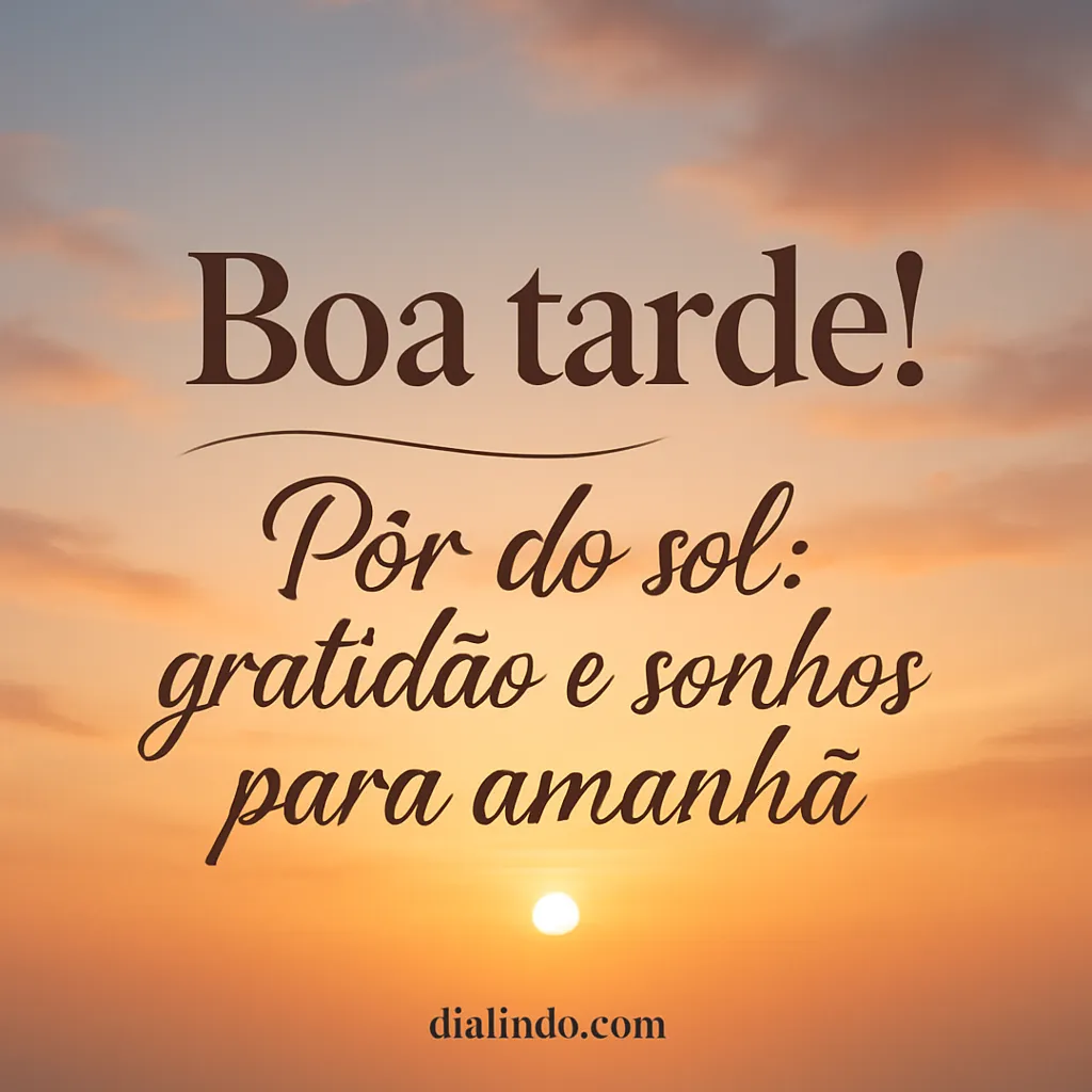 Gratidão Crepuscular: Sonhos Novos