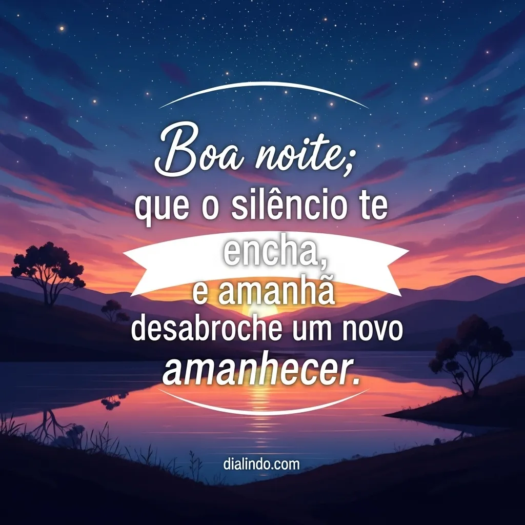 Silêncio Antes do Amanhecer