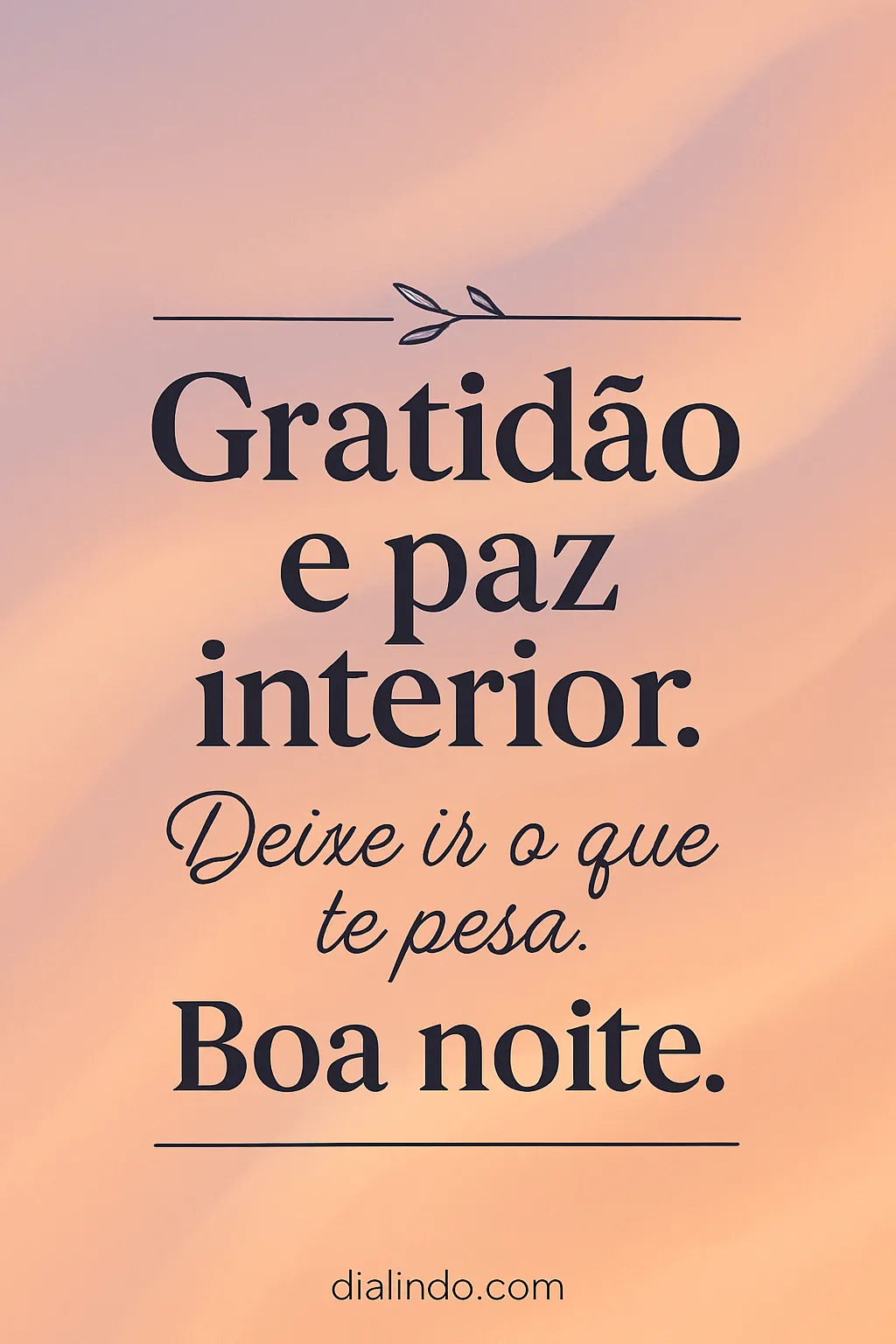 Leveza da Alma Serena