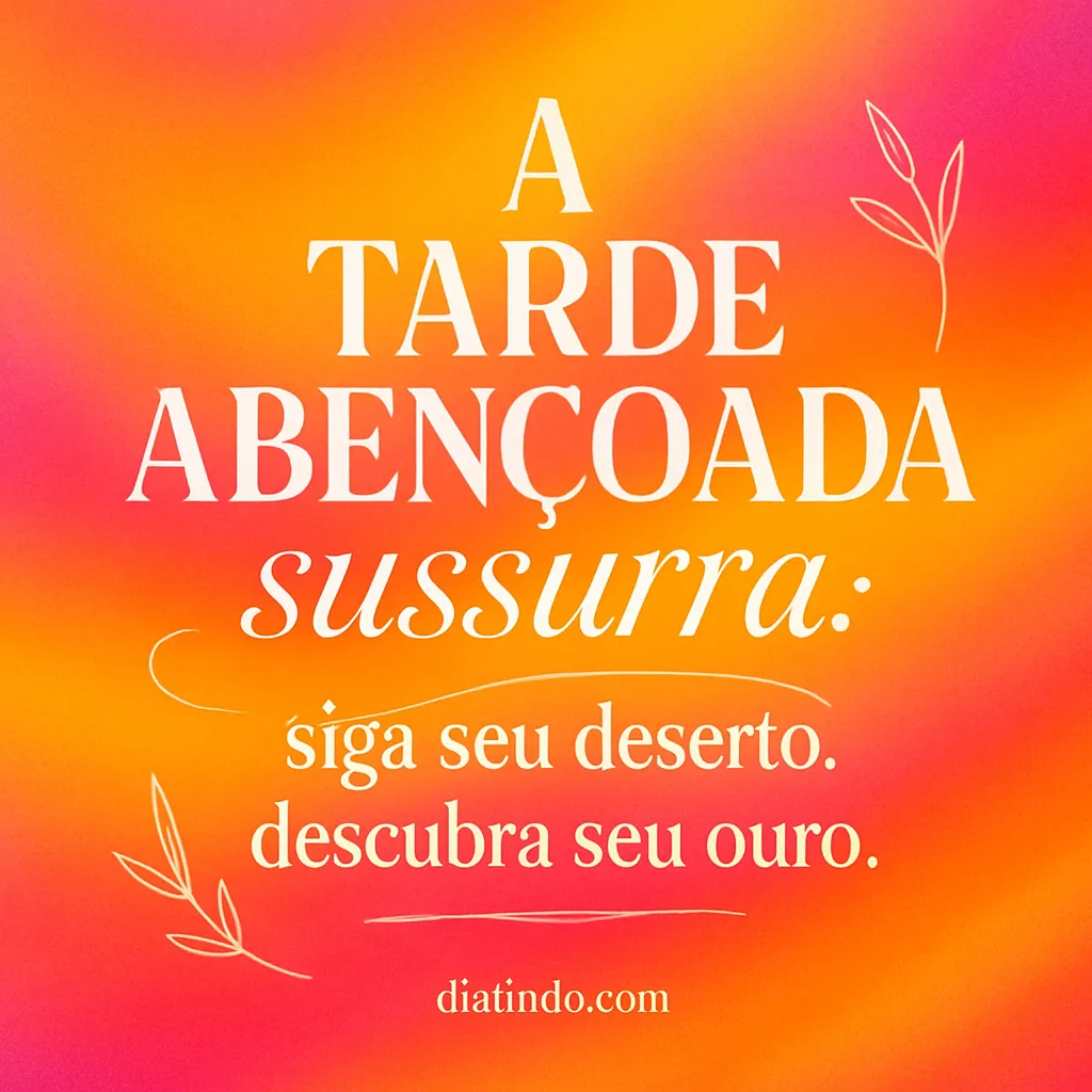 Deserto Dourado: Sua Jornada