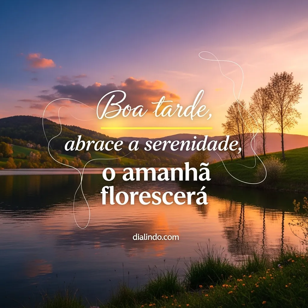 Serenidade: Amanhã Florescerá