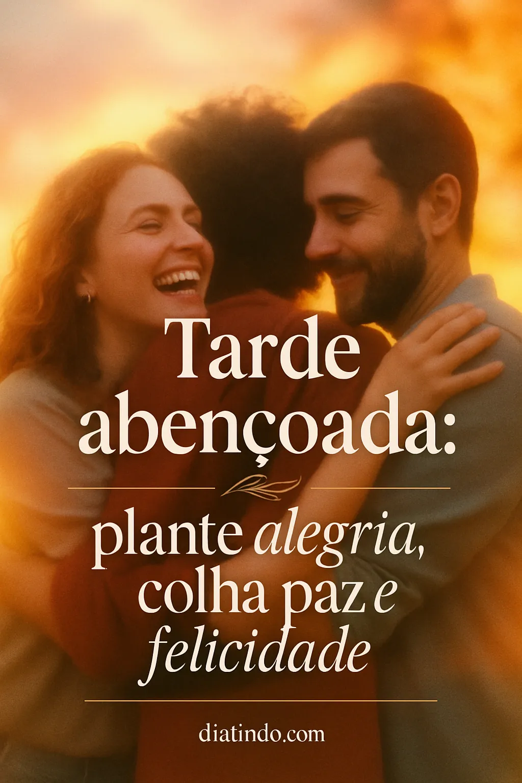 Semeie Alegria, Colha Paz