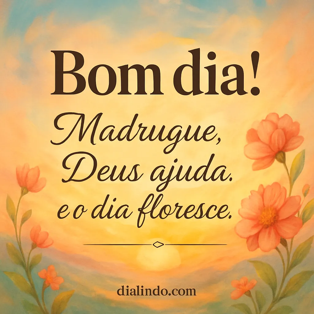 Madrugada Floresce Deus