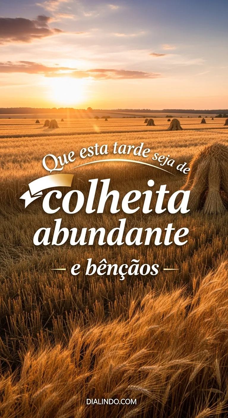 Colheita de Bênçãos Vespertina