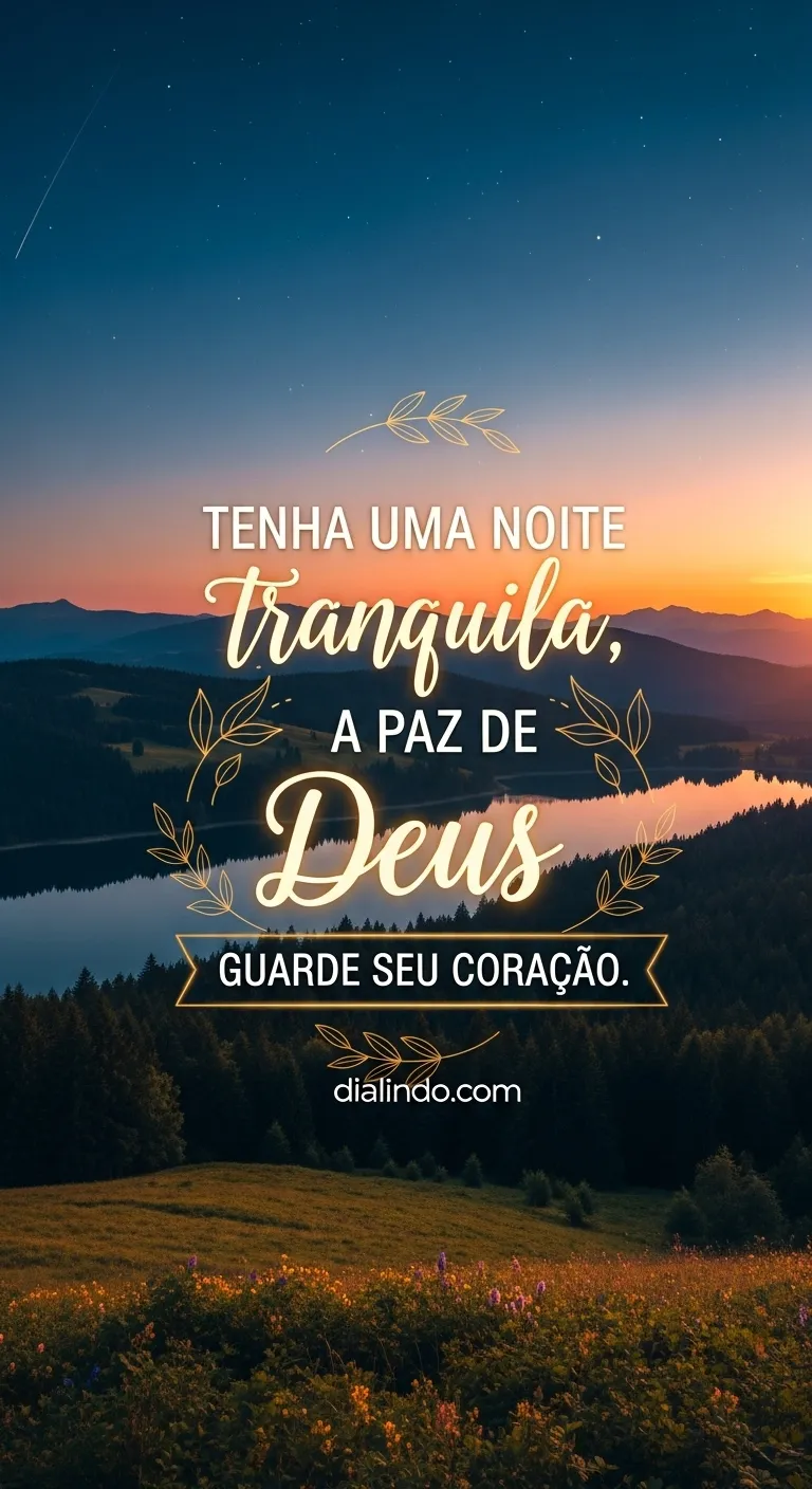 Paz Noturna, Coração Tranquilo