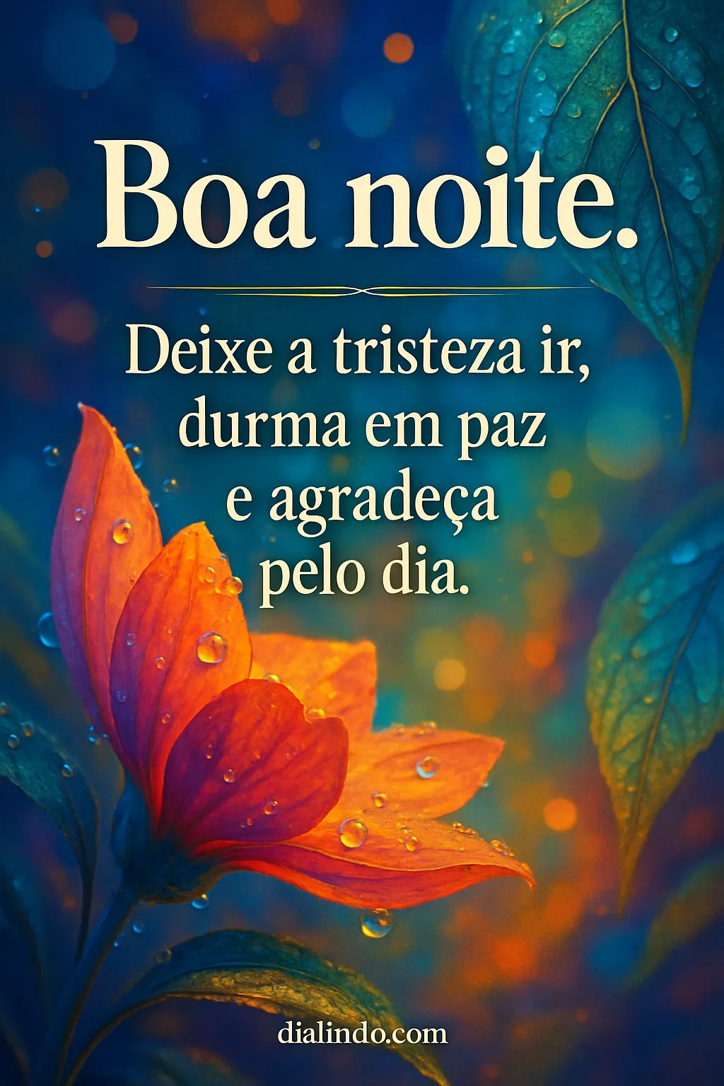 Gratidão Silenciosa, Boa Noite