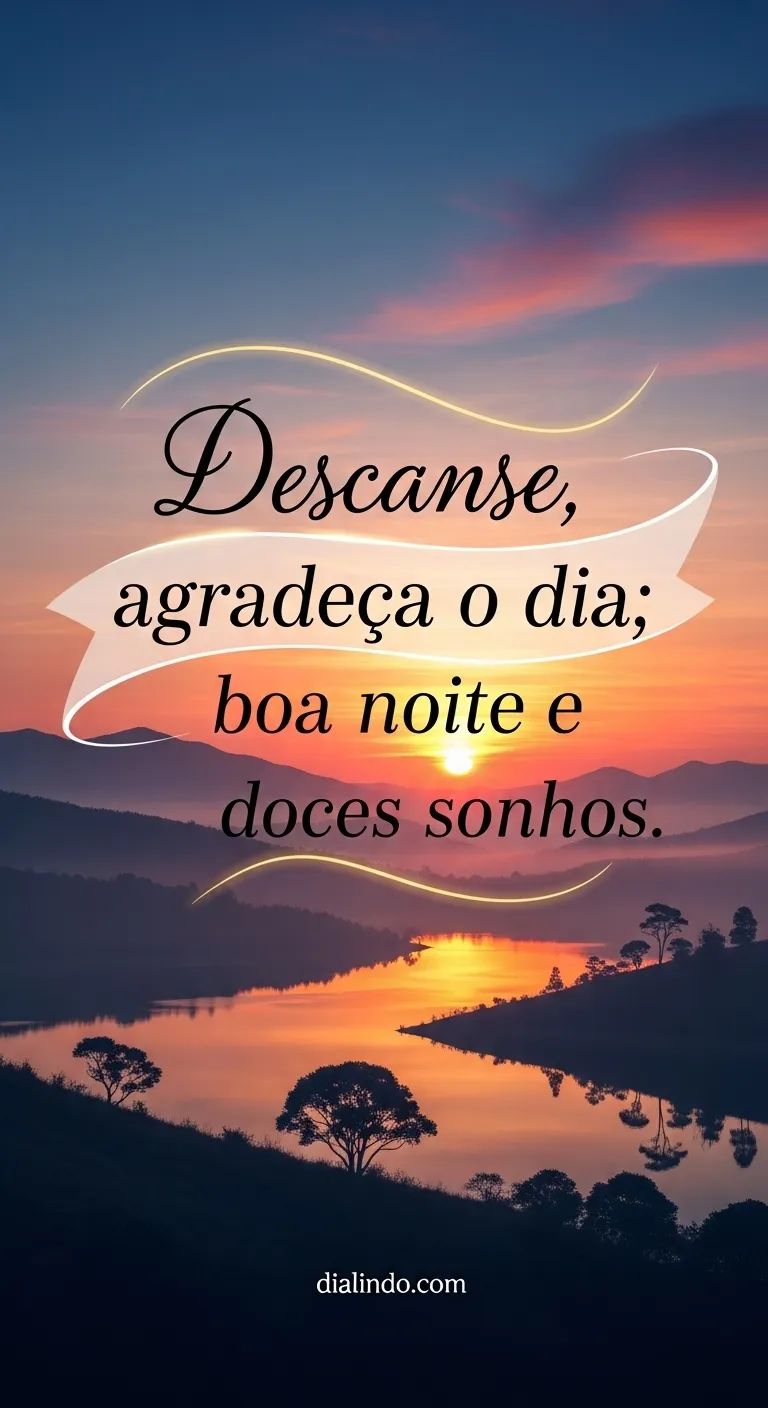 Gratidão e Descanso Doce