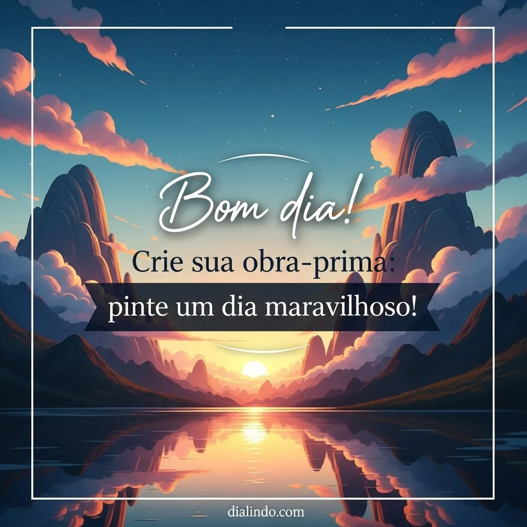 Pinte Seu Dia Magnífico