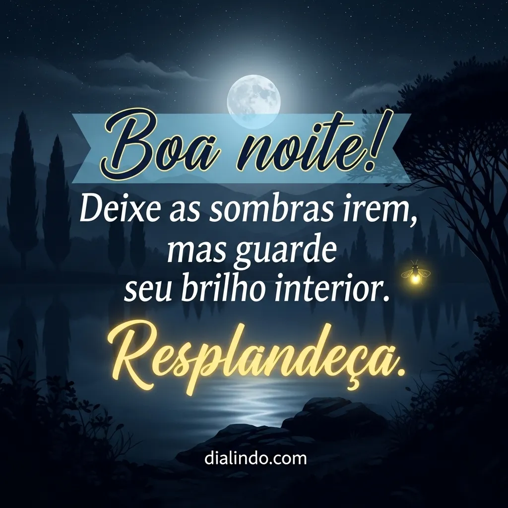 Brilho Interior: Deixe as Sombras