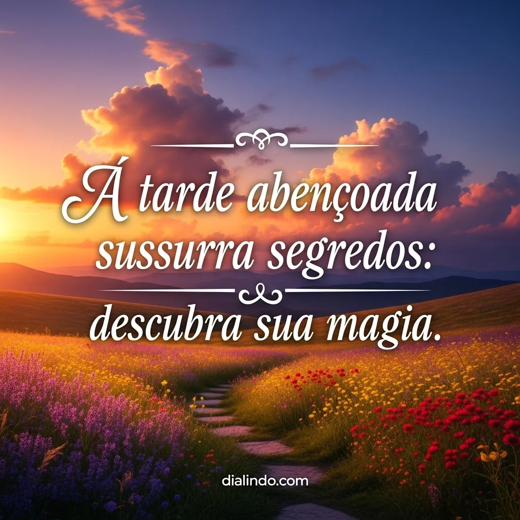 Sussurros Mágicos da Tarde