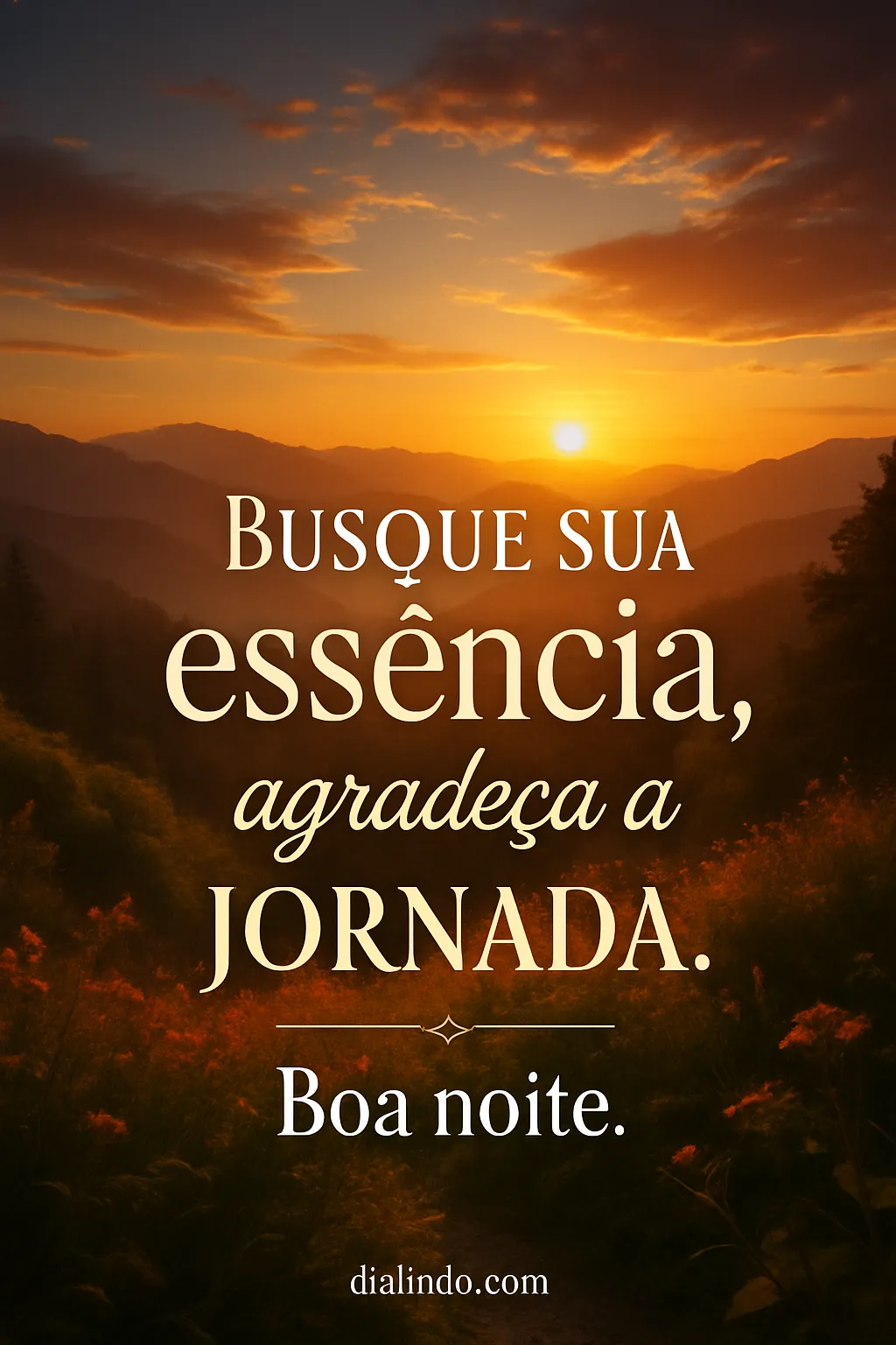 Gratidão Essencial Noturna