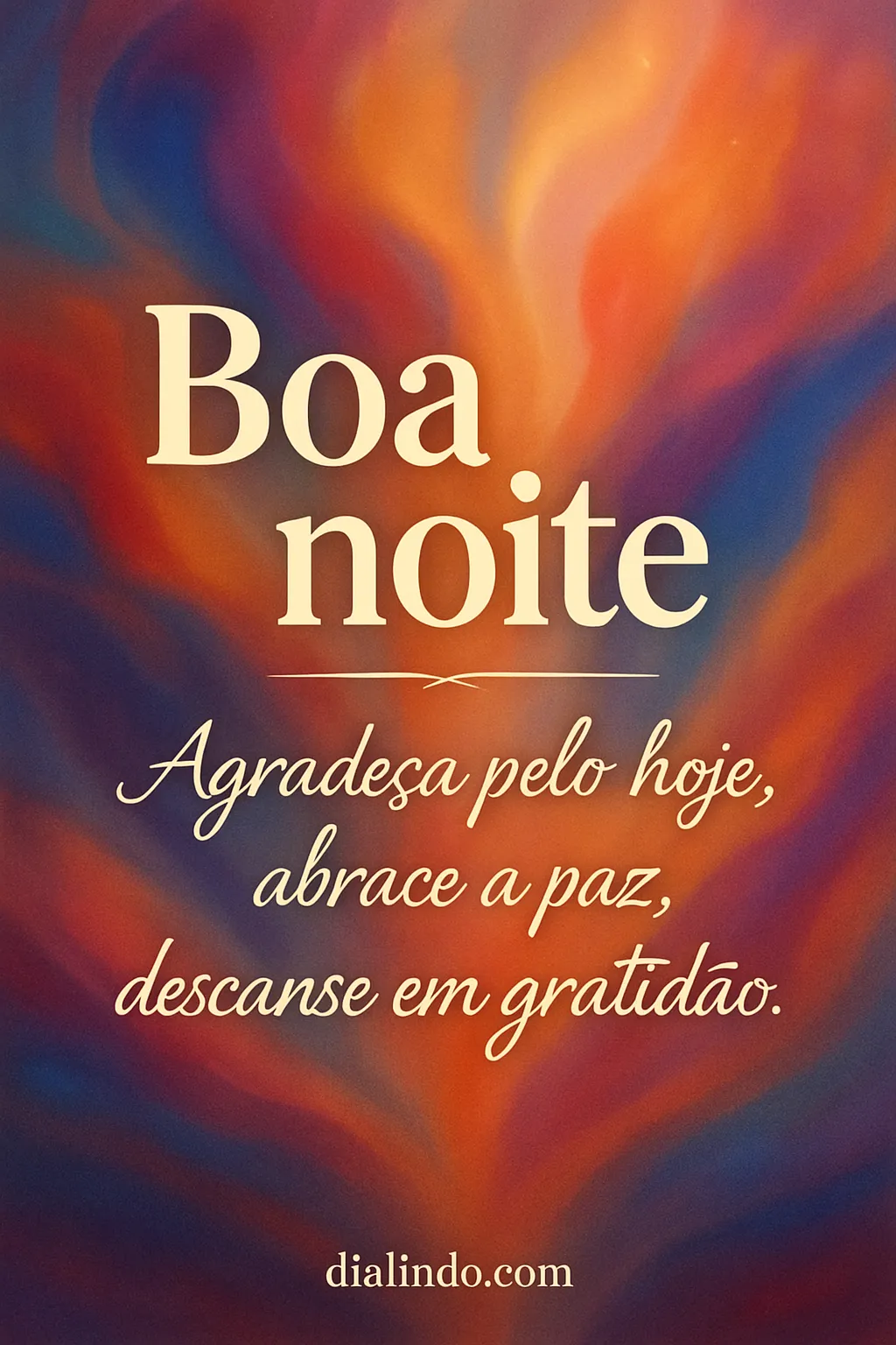 Gratidão Noturna: Paz Interior