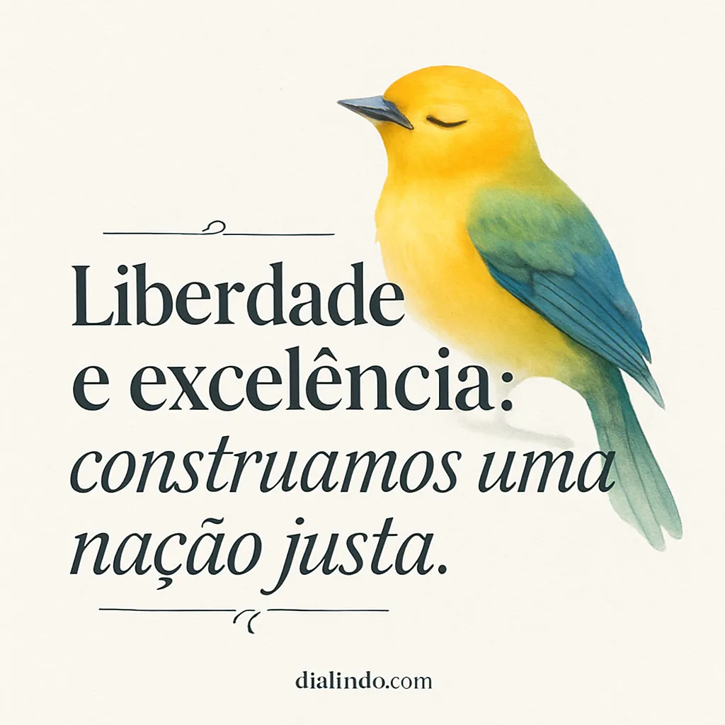 Excelência: Nação Justa e Livre