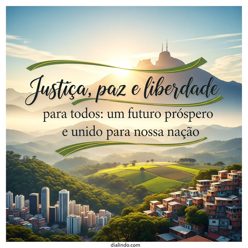 Nação Unida: Justiça, Paz, Liberdade