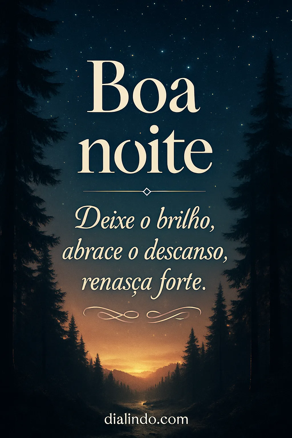 Renascer no Brilho do Descanso